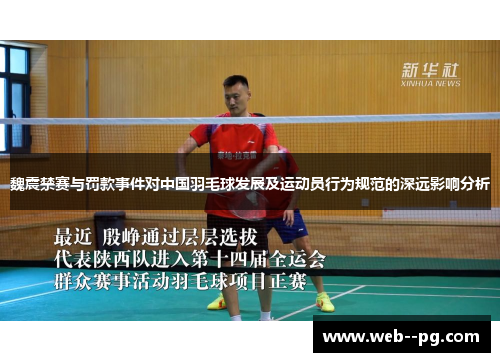 魏震禁赛与罚款事件对中国羽毛球发展及运动员行为规范的深远影响分析
